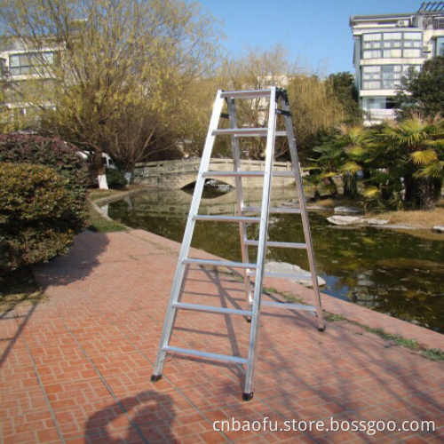 Aluminum Alloy 7-Rung Household Folding Ladder